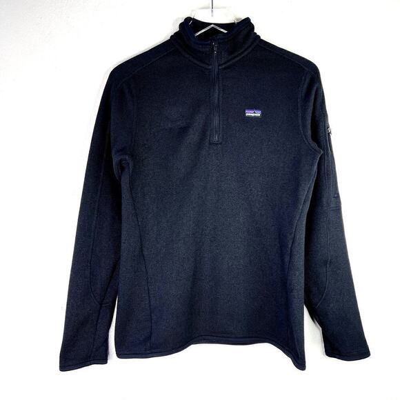 Patagonia Tops - Patagonia Better Sweater Quarter Zip Pullover Fleece Jacket Sweatshirt Women's